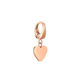 Charm Heart Rose Gold