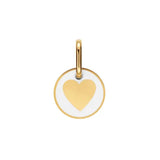 Maggie Heart pet tag Gold - Personalize