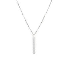 Collier Penny Argent